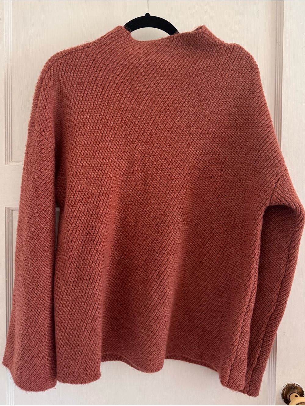 Darling Crewneck Women's Sweater in Dusty Rose